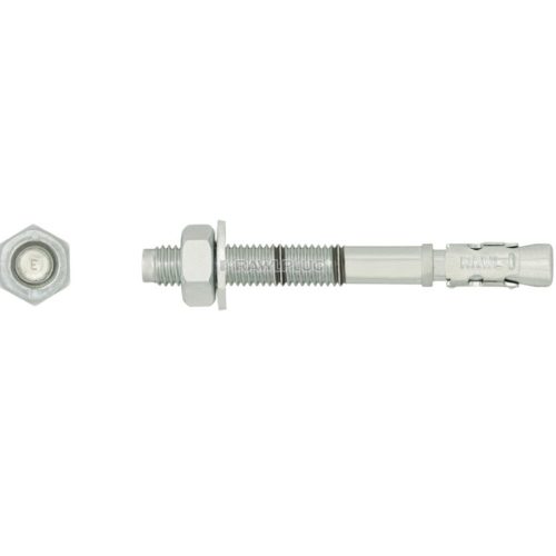10x140mm RAWLPLUG alapcsavar rögzítő gyűrűvel repedésmentes betonhoz R-XPT R-XPT-10140/70