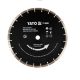 YATO 350x3,4x10,0x25,4mm szegmentált gyémánt vágókorong betonvágóhoz YT-60003
