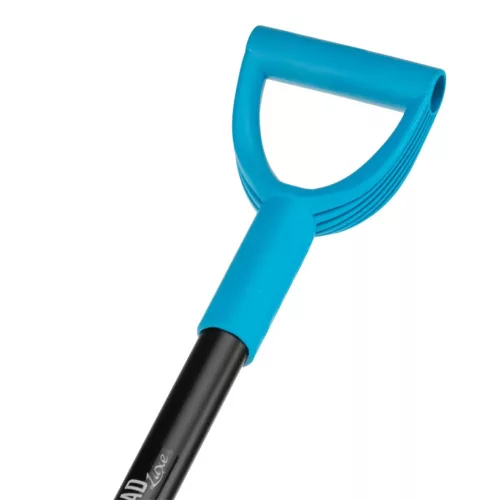 PALISAD 150x205x720mm Mini hegyes végű ásólapát fém nyéllel forgatóval LUXE