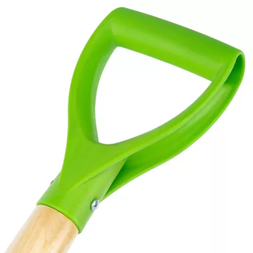 SIBRTEH 195х290х1150mm négyszögletes lapát lakkozott fa nyéllel forgatóval