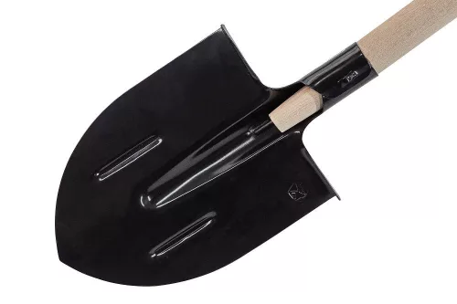 PALISAD 205x275x1450mm ásó merevítő bordák, fa nyél