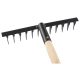 SIBRTEH 12fogas csavartfogú gereblye nyéllel 320mm