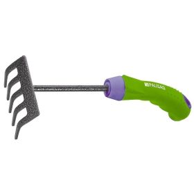   PALISAD 260mm 5 fogas mini temetői gereblye ergonomikus nyéllel ERA