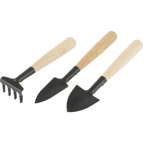   PALISAD 3 részes szobanövény ültető szerszámkészlet fa fogantyúkkal