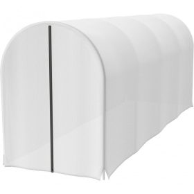   PALISAD 500x110x100cm üvegház szett cipzáras borítással, nemszőtt anyag SUF 90