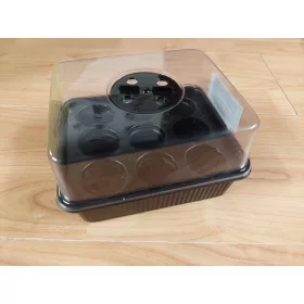   PALISAD 9 cellás 15x18cm indítótálca szett melegház szellőztetővel