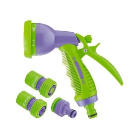   PALISAD 1/2-3/4 8 szórásképes szórópisztoly autoStop tömlőcsatlakoztató szettel