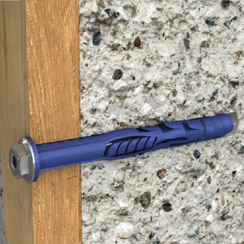 KOELNER 10x300mm FF1- lapos peremű dübel, hatlapfejű csavarral R-FF1-N-10K300