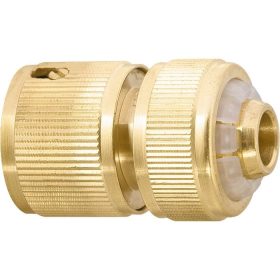 PALISAD 1/2 sárgaréz gyors tömlőcsatlakozó aquastop