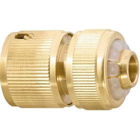 PALISAD 3/4 sárgaréz gyors tömlőcsatlakozó aquastop