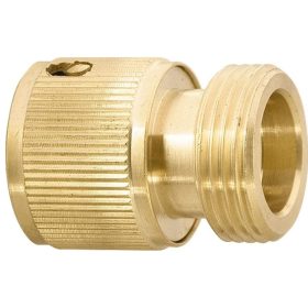 PALISAD 3/4 sárgaréz gyors tömlőcsatlakozó aquastop