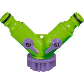   PALISAD 3/4 elosztó- útválasztó  2 csatornás állítható Y-elág locsolórendszerekhez