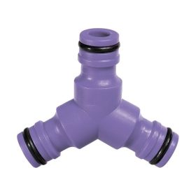 PALISAD 1/2 standard műanyag gyorscsatlakozó T-elosztó