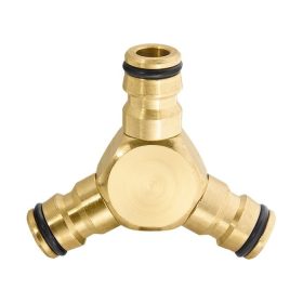 PALISAD 1/2 sárgaréz gyors tömlőcsatlakozó T-elág