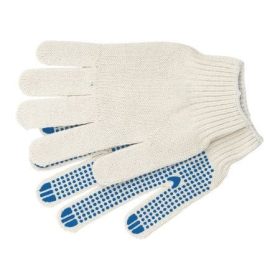 MTX 10-es pamut kesztyű PVC pöttyös bliszteren