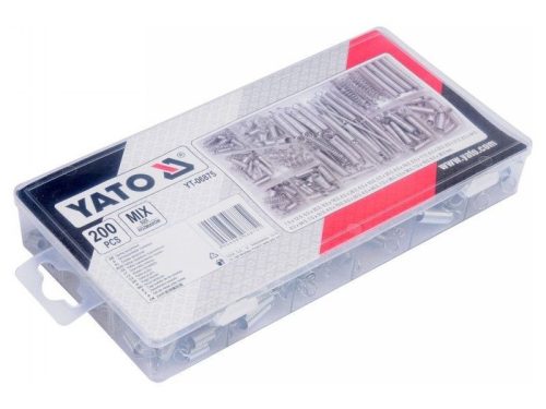 YATO 200 részes horganyzott acél rugó készlet YT-06875
