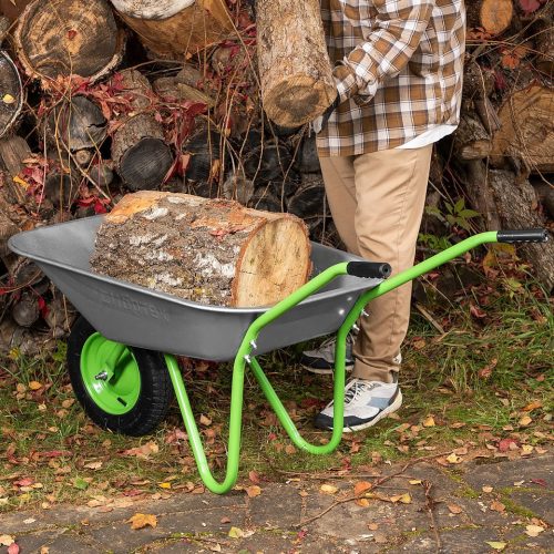 Sibreth 75kg 65L kerti talicska ballonos kerékkel