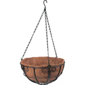 PALISAD függesztett virágtartó 30cm kókusz