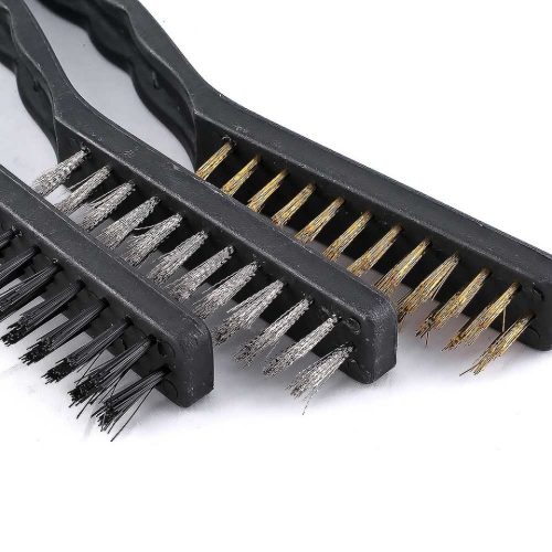 Vorel 230mm 3 részes drótkefe készlet