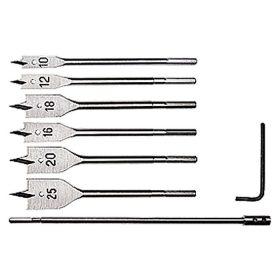   MTX 8db erdészfúró szett hatszögletű szár 300mm-ig hosszabbítóval 10-25mm