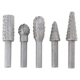 MTX 5db kúpos rotációs reszelő (frézer) szett fához