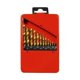   MTX 13db-os HSS-Ti fémfúró készlet 1.5-6.5mm fém kazettában