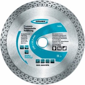   GROSS 115xM14x1mm professional vékony gyémánt tárcsa folytonos (Jaguar)