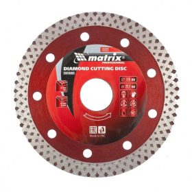   MTX 115xM14 folyamatos gyémánt vágótárcsa nedves vágáshoz