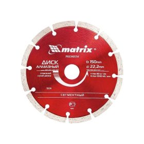   MTX 230mmxM14 szegmentált gyémánt betonvágó tárcsa száraz