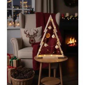 Hazai dekoratív fenyőfa natúr 67X46X10 cm 