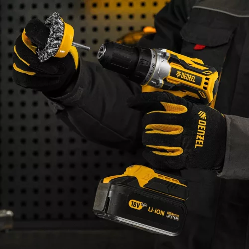 DENZEL 65 mm fazékkorong fúróba, csésze alak, INOX préselt, csavart acél huzal