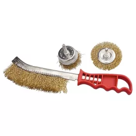 MTX drótkorong készlet kefekorong+kehyel+ késkefe réz