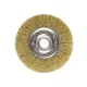 MTX 125xM14 réz drótkorong lapos, sarokcsiszolóhoz kreppelt 0.3mm acéldrót