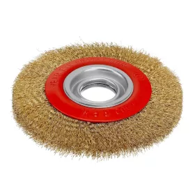   MTX 200X 32 mm sárgaréz kreppelt lapos drótkorong, egyenes, 0,3 mm szállal