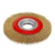 MTX 200X 32 mm sárgaréz kreppelt lapos drótkorong, egyenes, 0,3 mm szállal