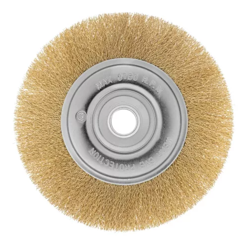 MTX 200xM14 réz drótkorong lapos, sarokcsiszolóhoz kreppelt 0.3mm acéldrót