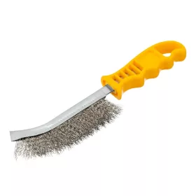 DENZEL INOX acél drótkefe műanyag nyéllel