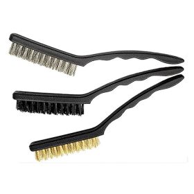 MTX drótkefe szett 3 soros nagy, 3 db vegyes