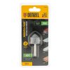 DENZEL 25x25mm 63C kúpos csiszolókő fúróhoz 6mm szár