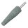 DENZEL 19x60mm 63C hosszúkás kúp csiszolókő fúróhoz (PShM) 6mm szár