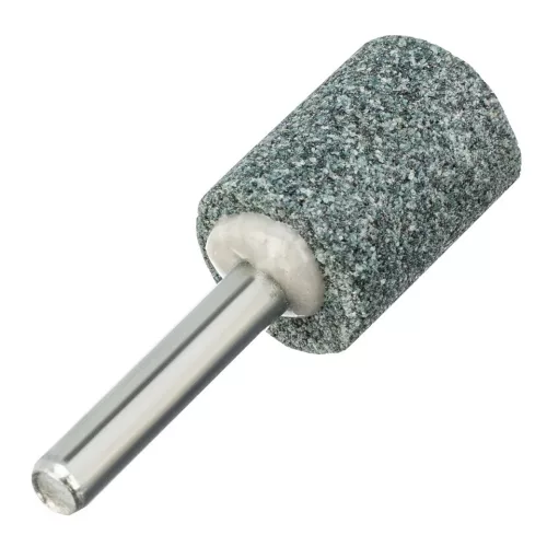 DENZEL 19x25mm 63C csiszolókő henger alak, fúróhoz 6mm szár
