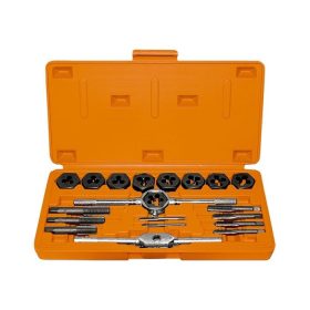   SPARTA menetfúró és menetvágó szett M3-M12 metsző-vágó fej koffer 20 részes