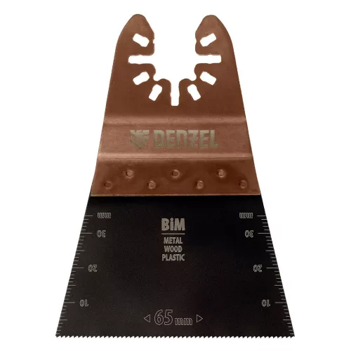 DENZEL 65 x 1,2 mm BIM multigép fűrészlap egyenes, fém/ fa/ műanyag, finom fogazat