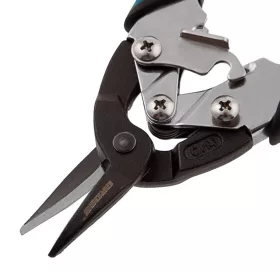   GROSS 190mm lemezvágó olló egyenes és jobb vágásra lágy fogantyúval