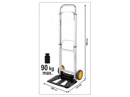 Vorel 90kg ALU összecsukható molnárkocsi