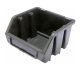 Vorel 116x112x75mm csavartartó doboz fekete XS