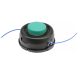 FLO 2,7mm félautomata damilfej szett adapterekkel csapágyazott M12x1.75L M10x1.0L M10x1.25L M10x1.5L M12x1.5L
