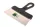 MTX 200mm 4x4mm fogazott spatulya rozsdamentes, műanyag nyéllel