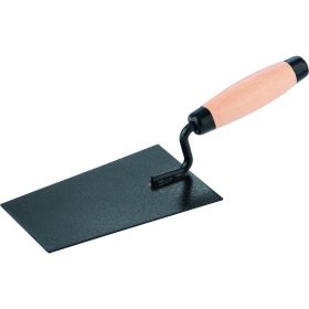 SPARTA szögletes simító- vakolókanál fa nyél