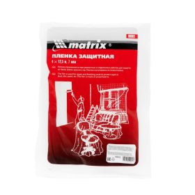 MTX 4x12,5m átlátszó takaró fólia 7mikron